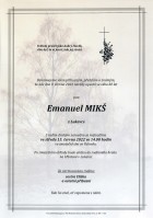 červen2022_Parte Mikš Emanuel_Bílovec