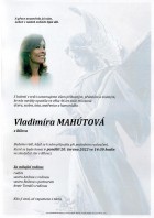 červen2022_Parte Mahútová Vladimíra_Bílovec