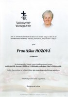 červenec2022_Parte Hozová Františka_Bílovec