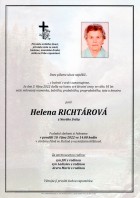 říjen2022_Parte Richtárová Helena_Bílovec