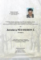 březen23_Parte Neusserová Jaroslava_Příbor