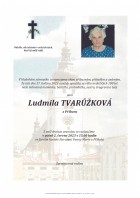 červen23_Parte Tvarůžková Ludmila_Příbor