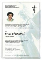 červen23_Parte Výtisková Jiřina_Bílovec