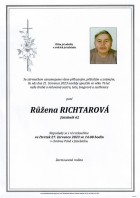 červenec23_Parte Richtarová Růžena_Bílovec