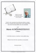 listopad23_Parte Schönweitzová Marie_Příbor