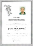 listopad23_Parte Kilnarová Jiřina_Bílovec