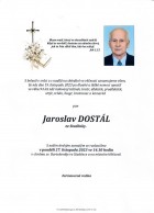 listopad23_Parte Dostál Jaroslav_Studénka