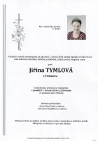 červen24_Parte Tymlová Jiřina_Příbor