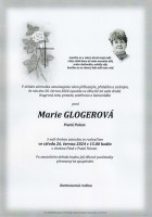 červen24_Parte Glogerová Marie_Hradec nad Moravicí