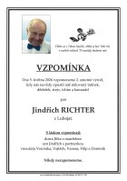 Vzpomínka Richter Jaromír