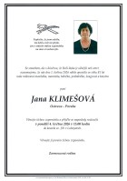 květen26_Parte Klimešová Jana_Bílovec